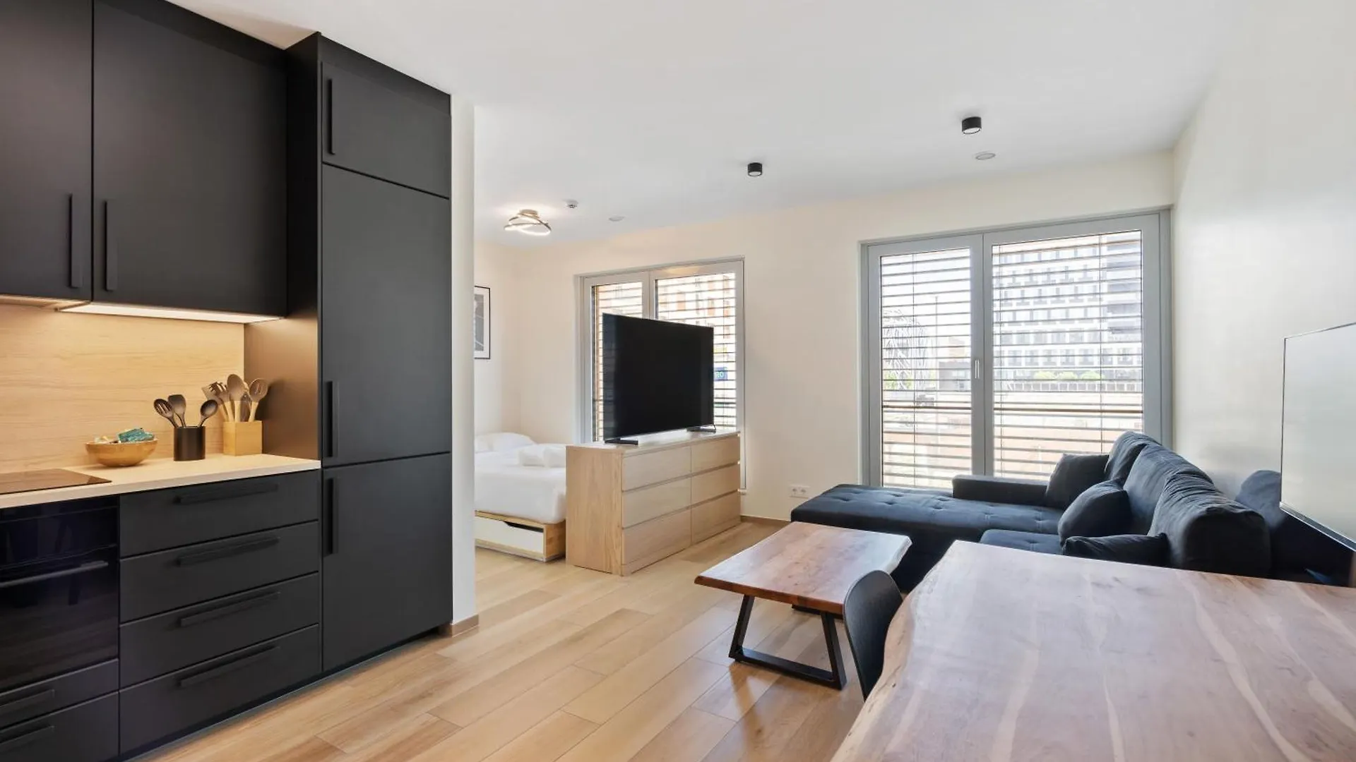 Apartment Charming Gasperich Studio Near Cloche D'Or Mall Luxembourg